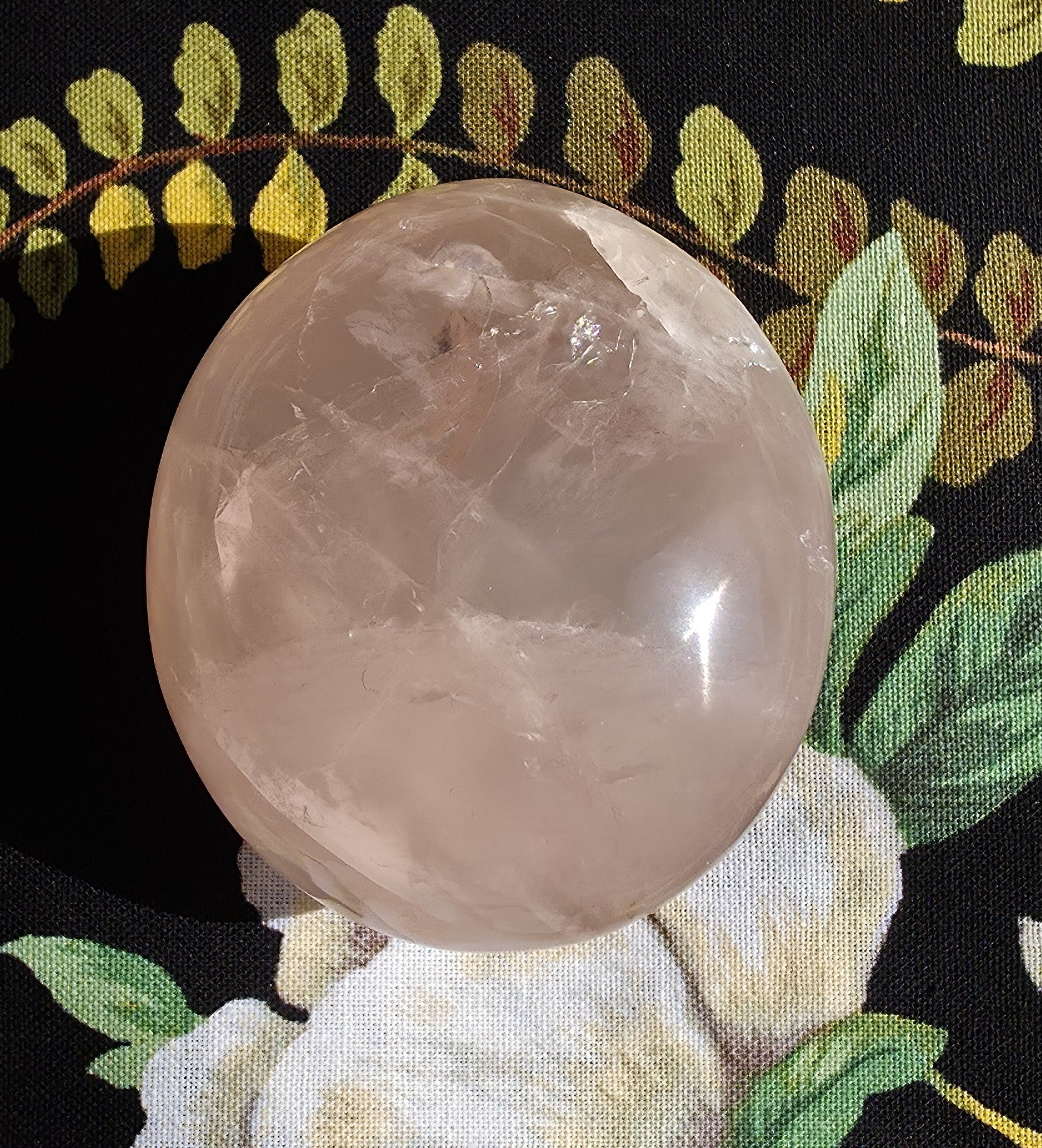 Rose Quartz Palmstone (Large) - Option B
