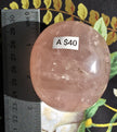 Rose Quartz Palmstone (Large) - Option A