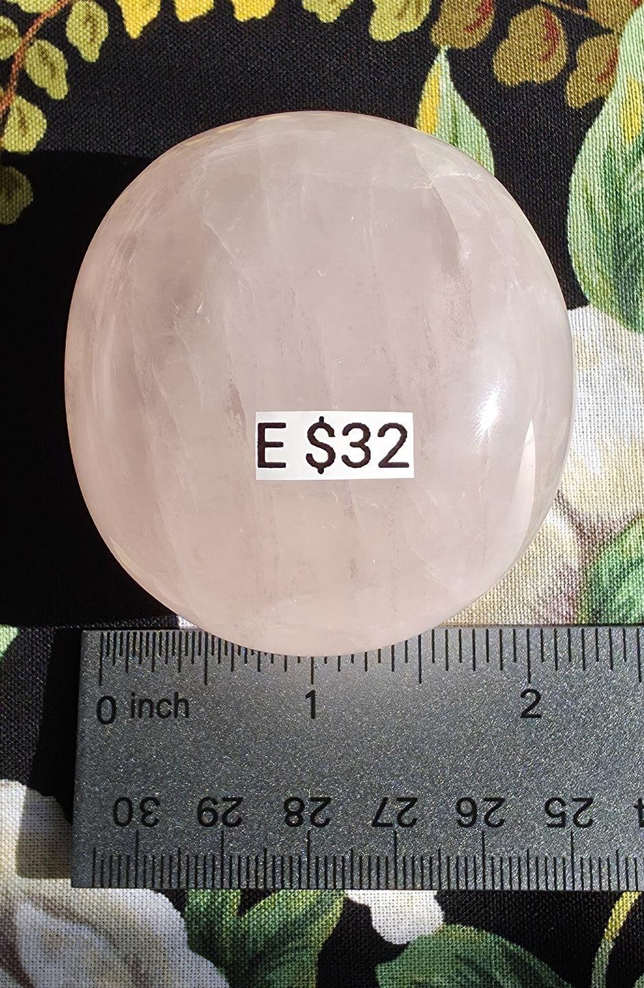 Rose Quartz Palmstone (Large) - Option E
