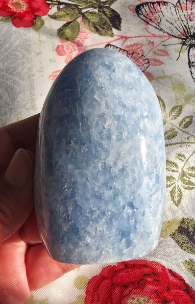 Blue Calcite Freeform - Option D