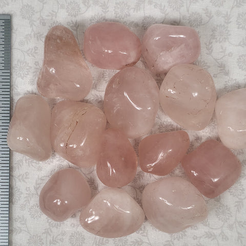 (Large) Rose Quartz Tumble - One Individual Tumble