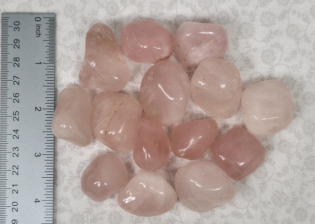 (Large) Rose Quartz Tumble - One Individual Tumble