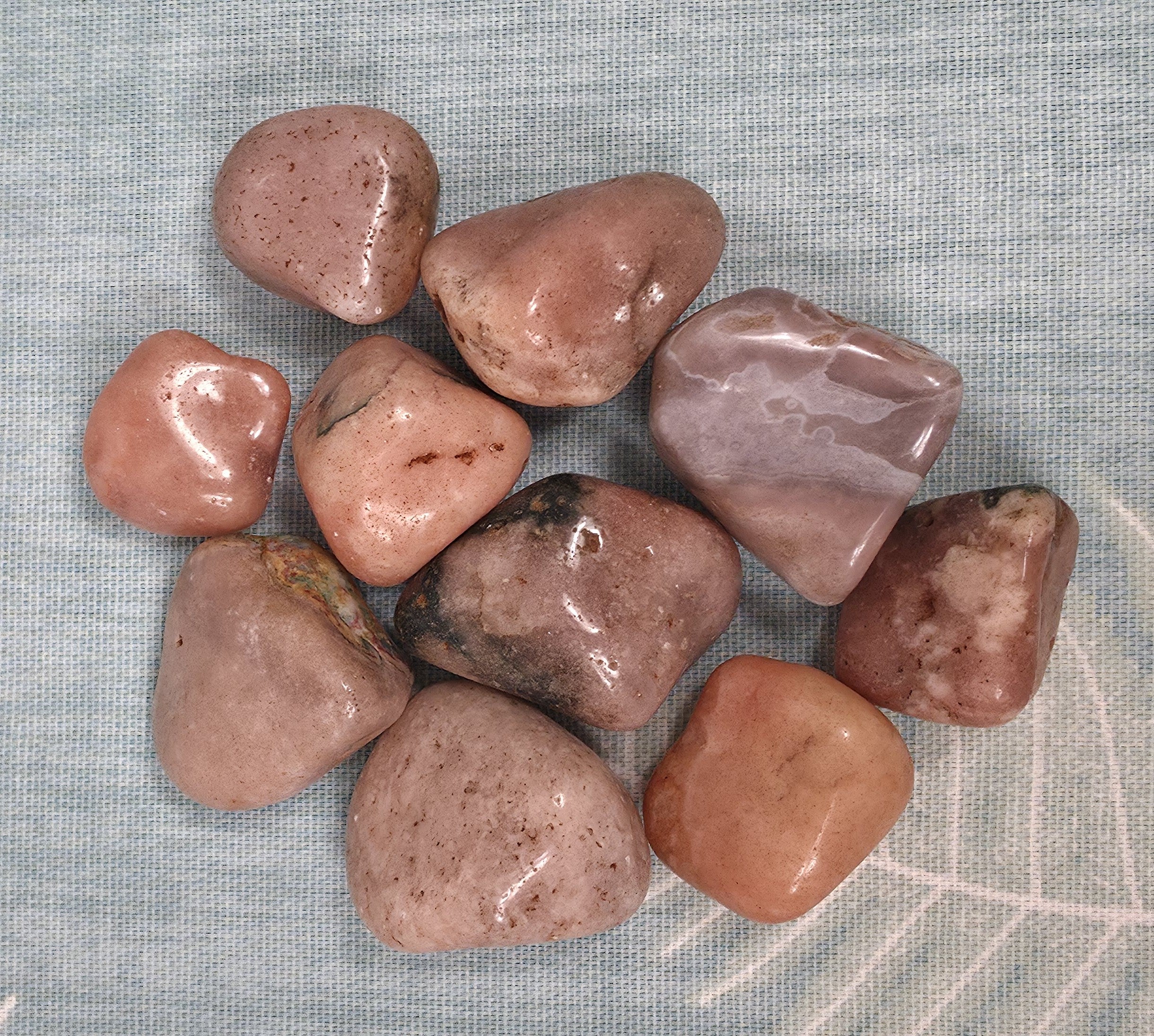 (Large) Pink Amethyst Tumble - One Individual Tumble