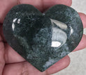 Moss Agate Heart - Option D