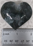 Moss Agate Heart - Option D