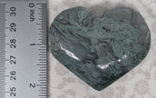 Moss Agate Heart - Option E