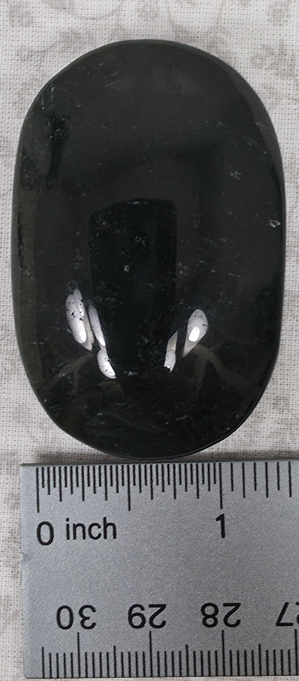 Moss Agate Palmstone - Option D