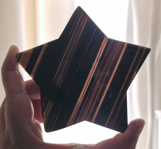 Midnight Lace Obsidian Star - Option A