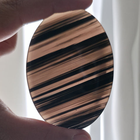 Midnight Lace Obsidian Palmstone- Option A