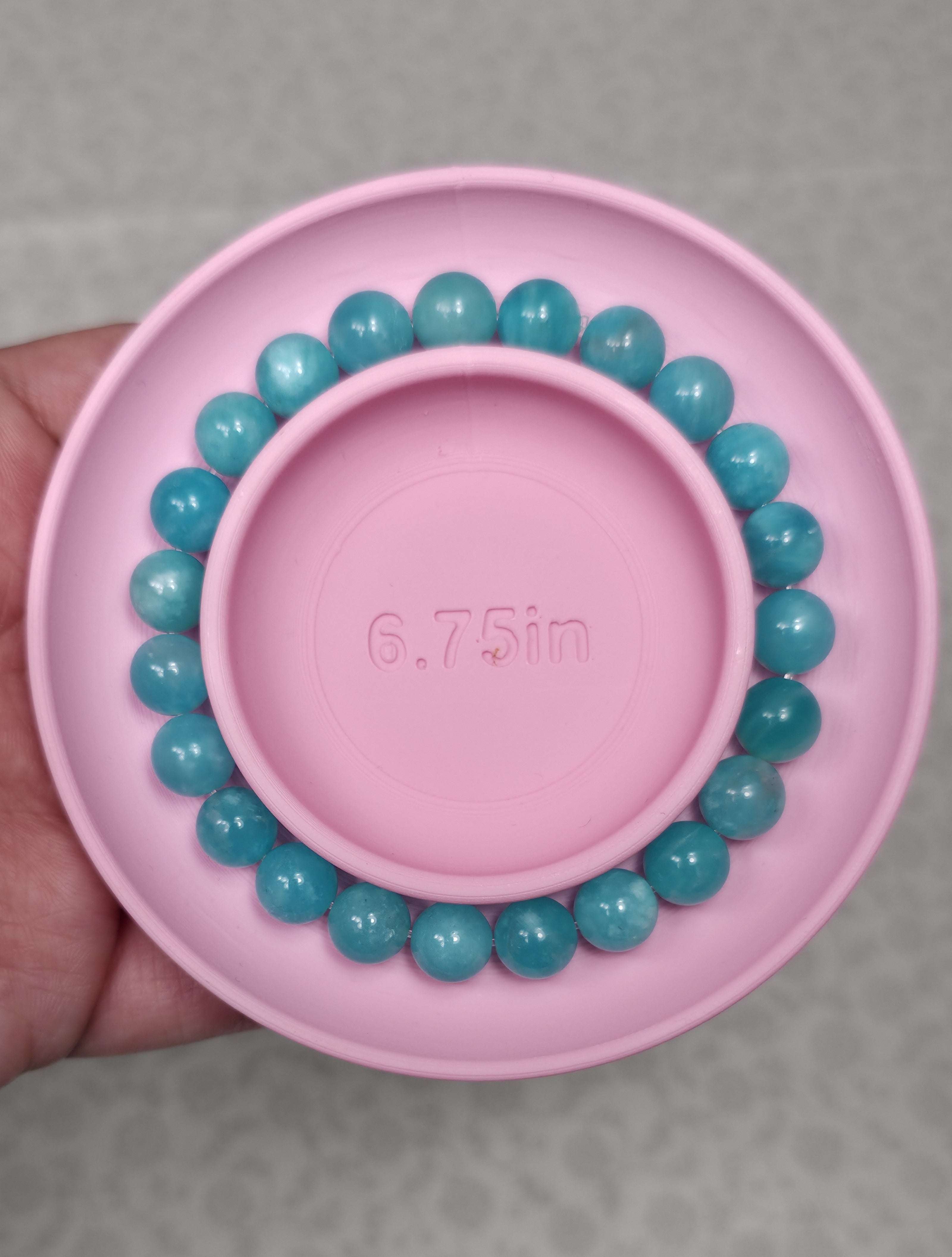 Amazonite Bracelet - One Individual Bracelet - Wrist Size Approximately 6.25 in. - 8mm Beads