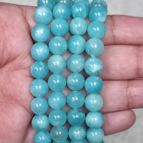 Amazonite Bracelet - One Individual Bracelet - Wrist Size Approximately 6.25 in. - 8mm Beads