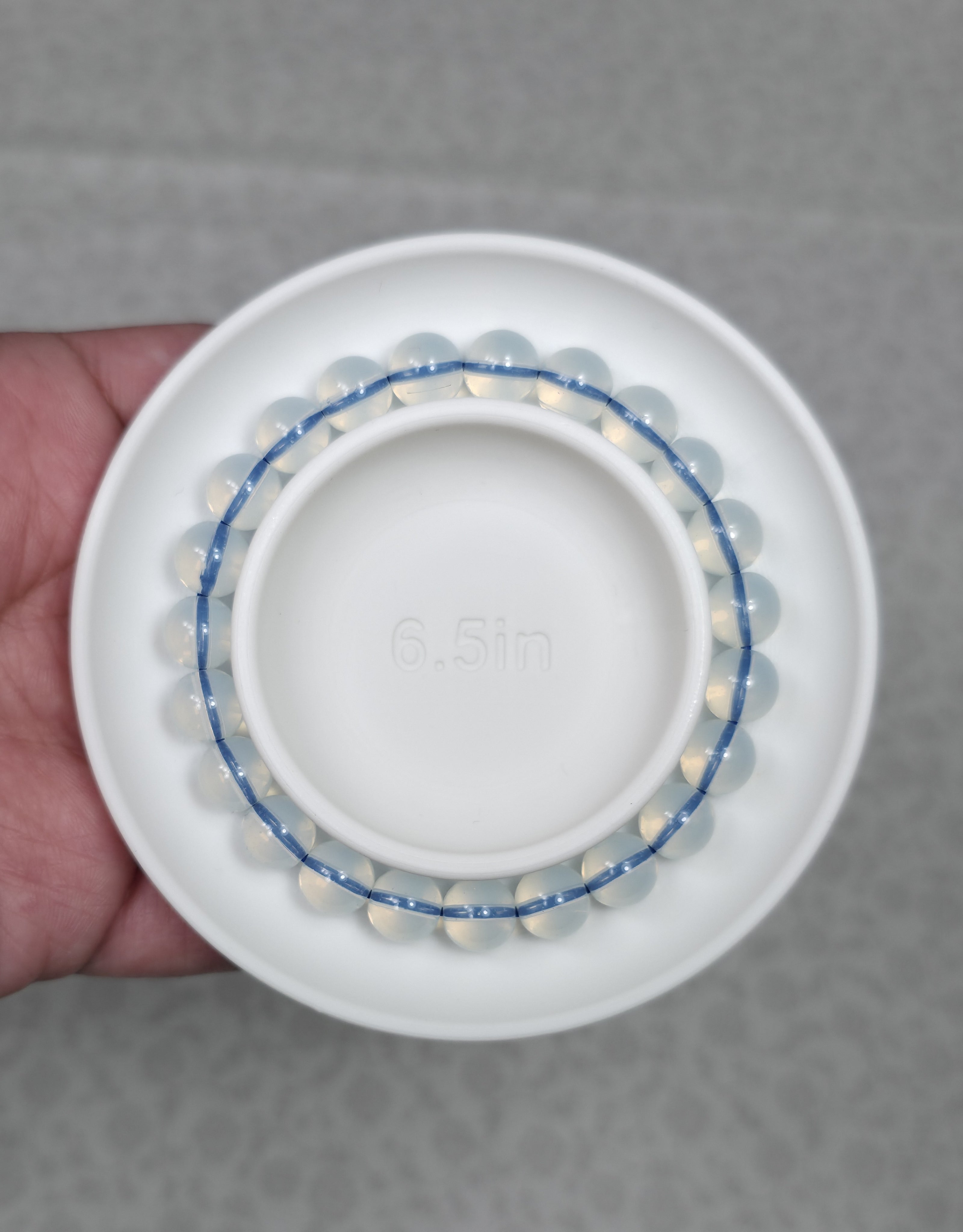 Opalite Bracelet - One Individual Bracelet - Wrist Size Approximately 6.5 in. - 8mm Beads