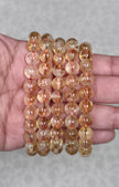 Citrine Bracelet - One Individual Bracelet - Wrist Size Approximately 6.5 in. - 8mm Beads
