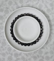 Silver Sheen Obsidian Bracelet - One Individual Bracelet - Wrist Size Approximately 6.5 in. - 6mm Beads