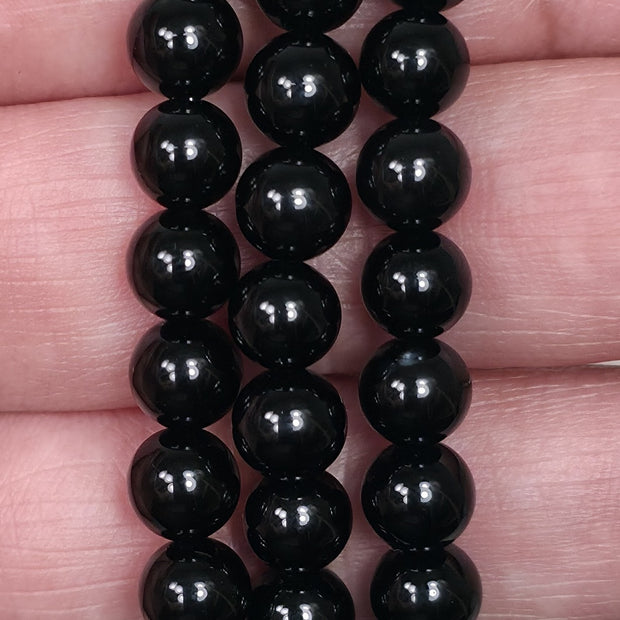 Onyx Bracelet - One Individual Bracelet - Wrist Size Approximately 6.5 in. - 6mm Beads