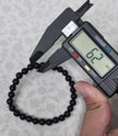 Onyx Bracelet - One Individual Bracelet - Wrist Size Approximately 6.5 in. - 6mm Beads