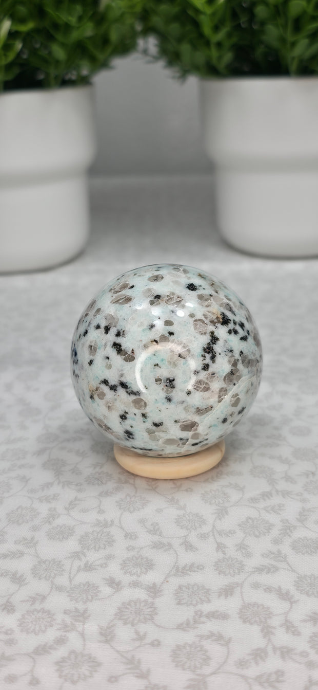Kiwi Jasper Sphere - Option A