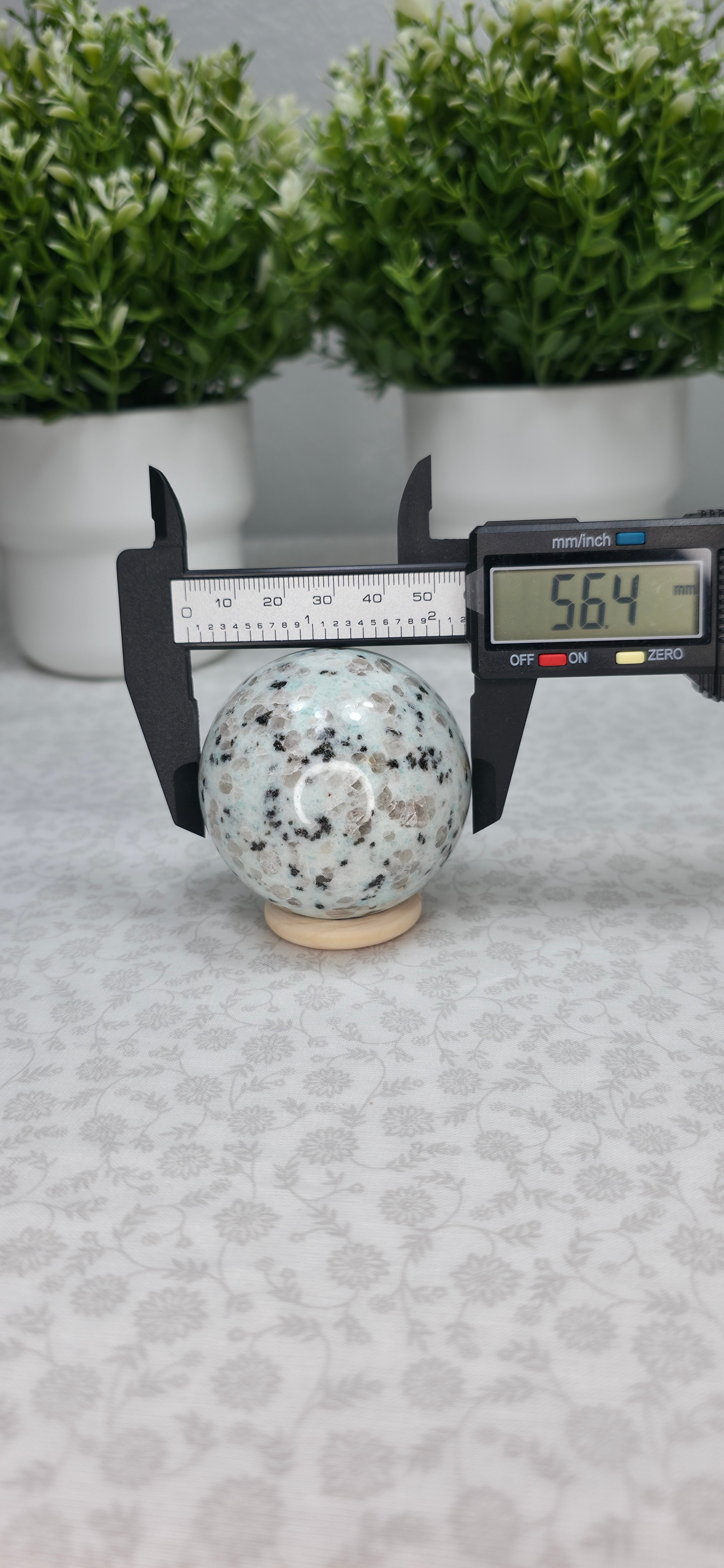 Kiwi Jasper Sphere - Option A