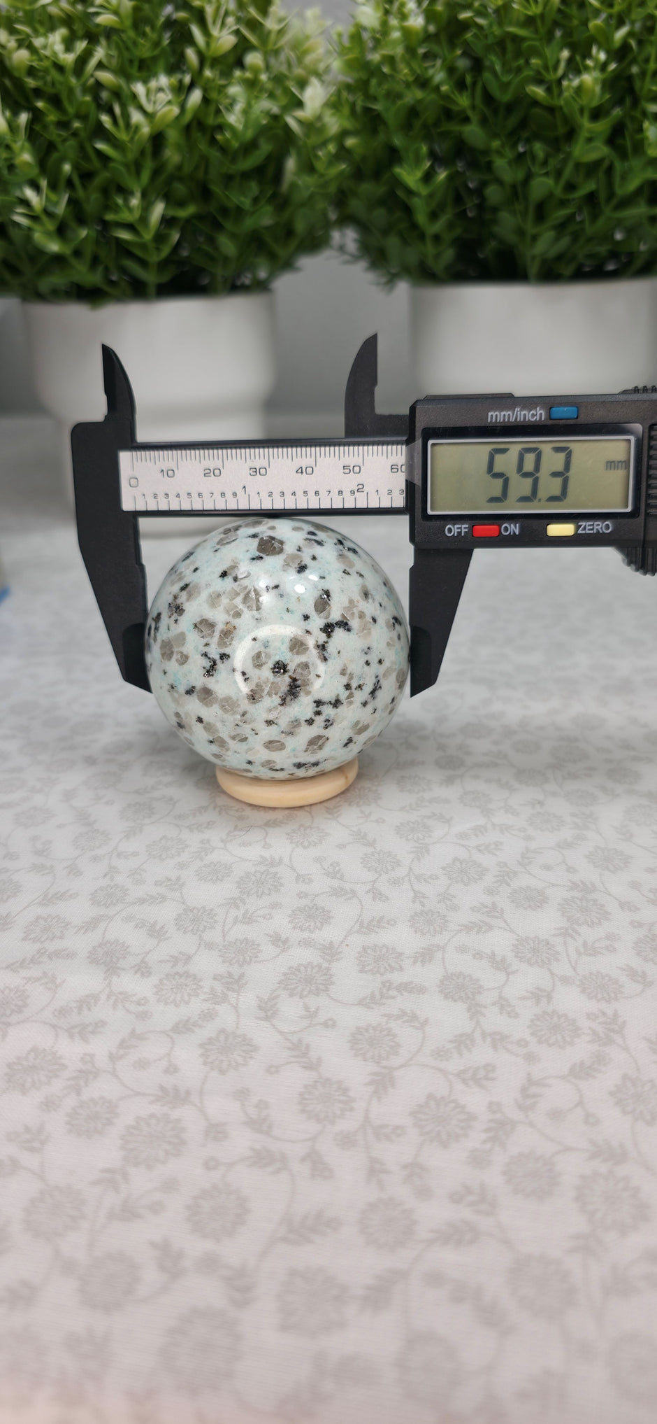 Kiwi Jasper Sphere - Option B