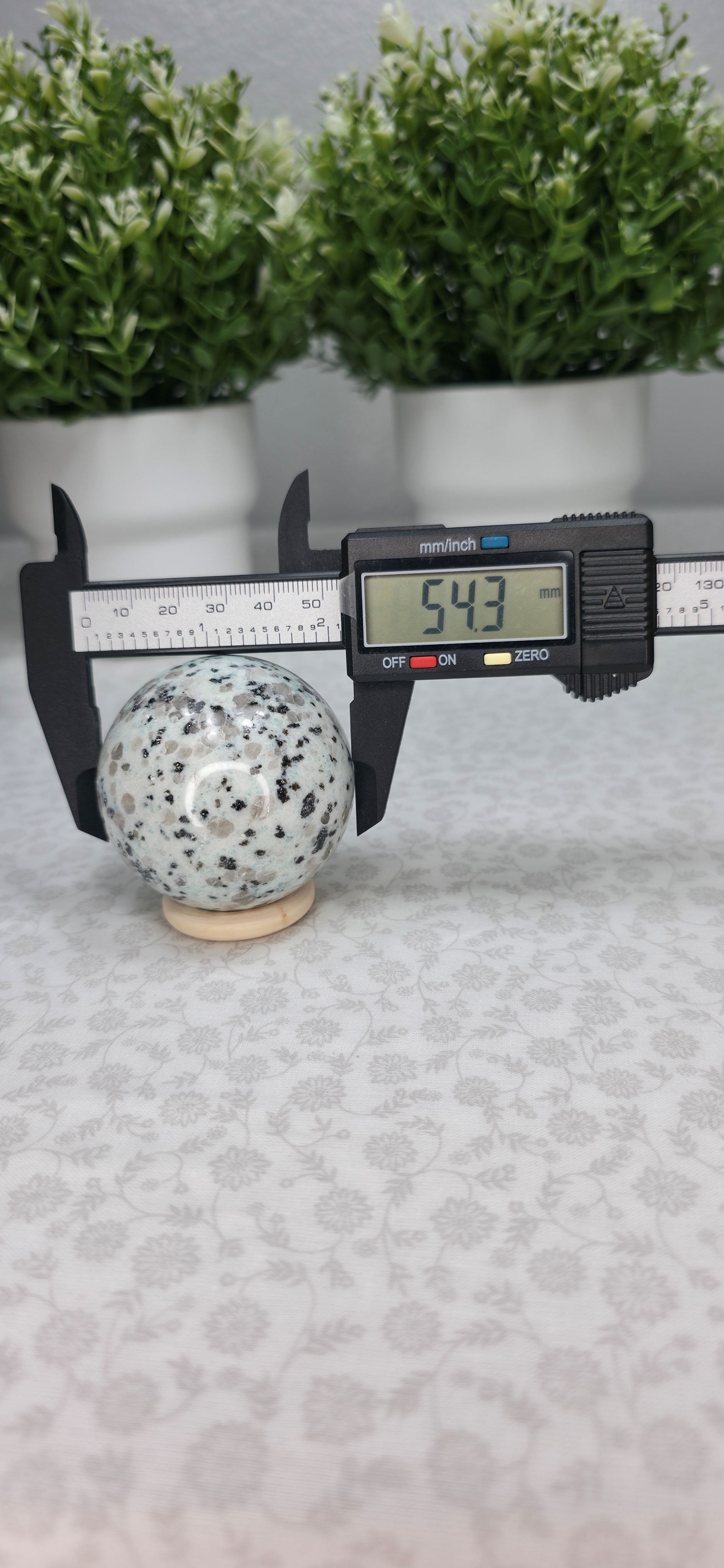 Kiwi Jasper Sphere - Option C