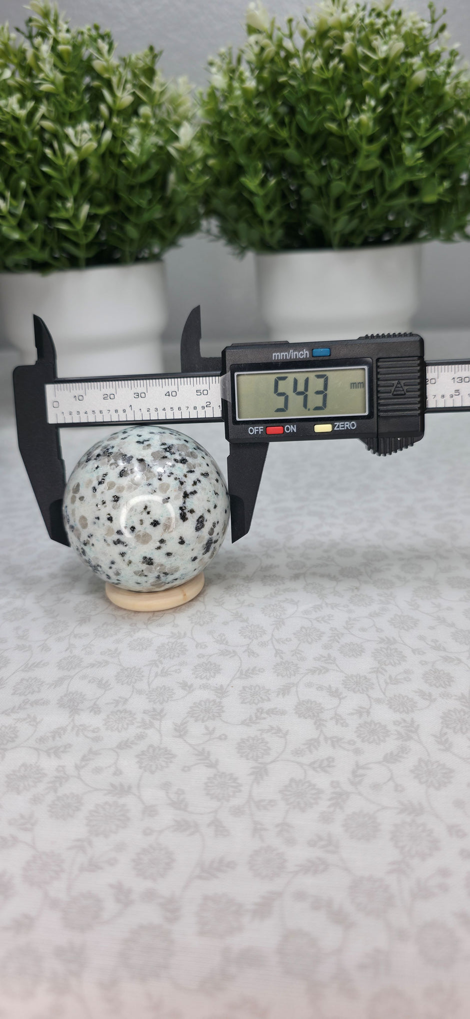 Kiwi Jasper Sphere - Option C