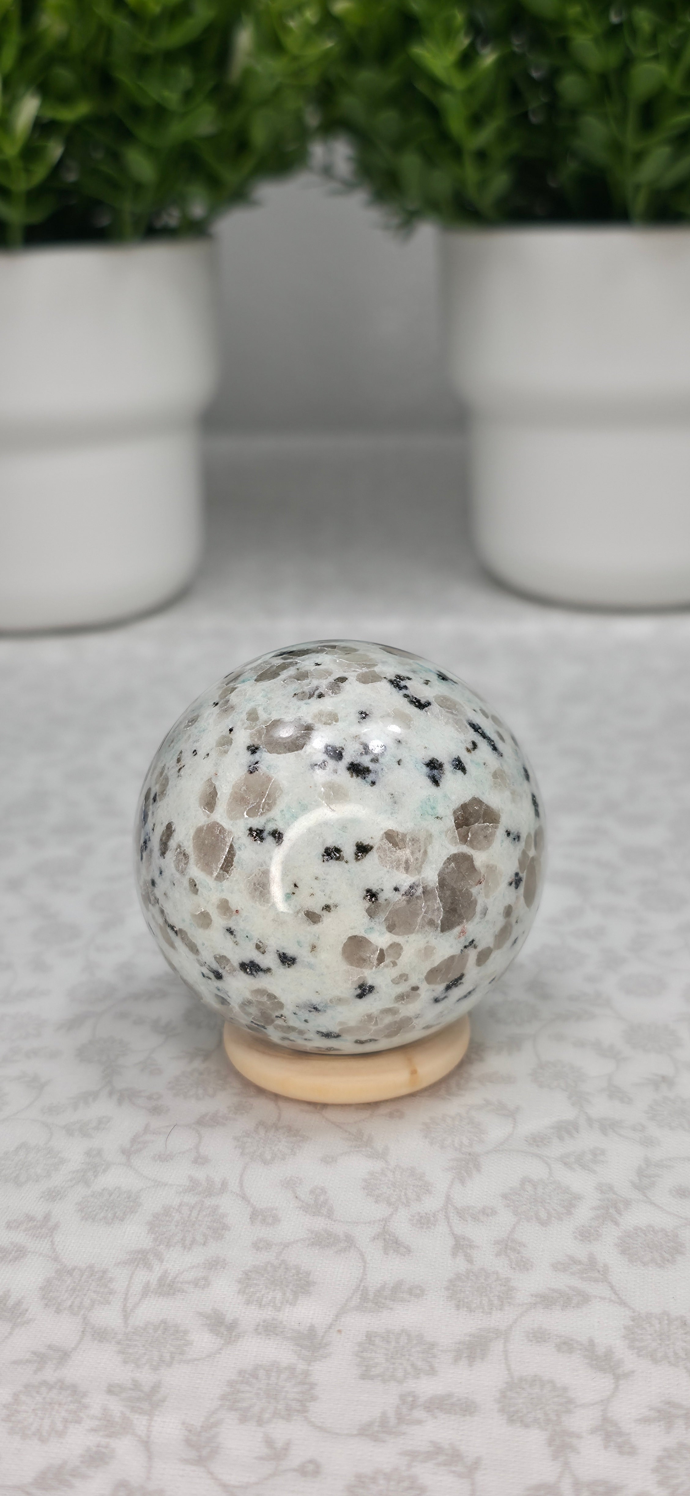 Kiwi Jasper Sphere - Option D