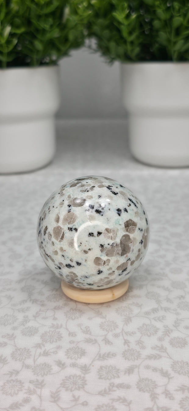 Kiwi Jasper Sphere - Option D