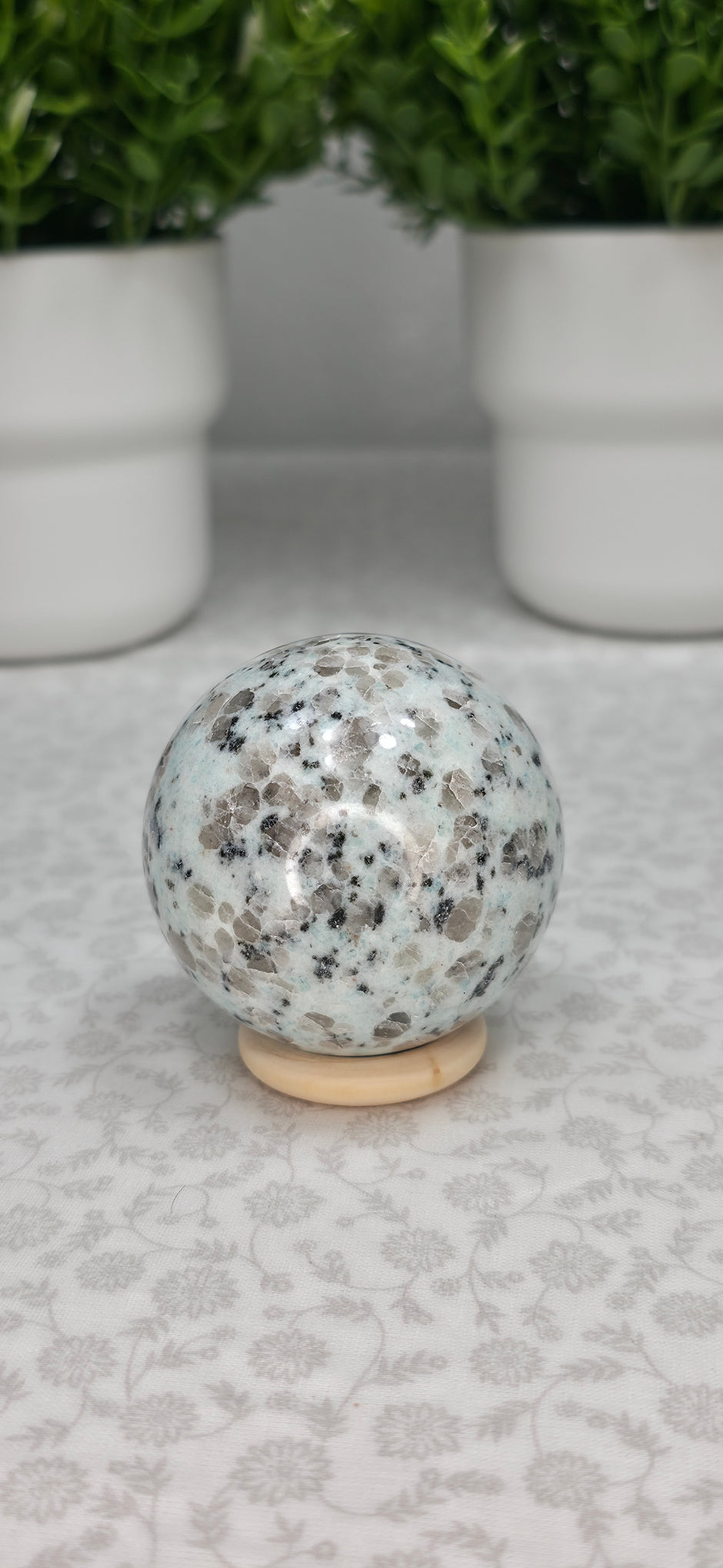 Kiwi Jasper Sphere - Option E
