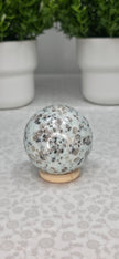 Kiwi Jasper Sphere - Option E