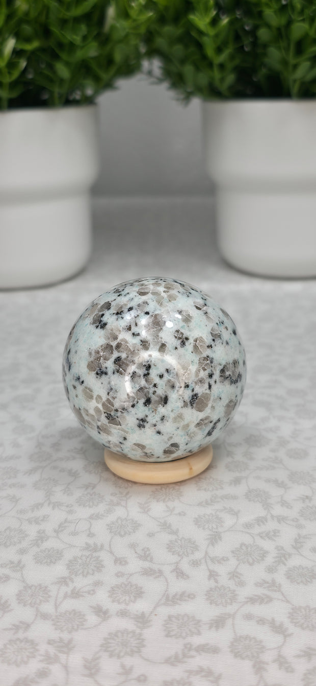 Kiwi Jasper Sphere - Option E