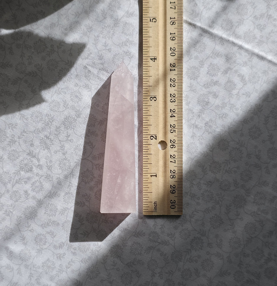 Rose Quartz Obelisk | Option E