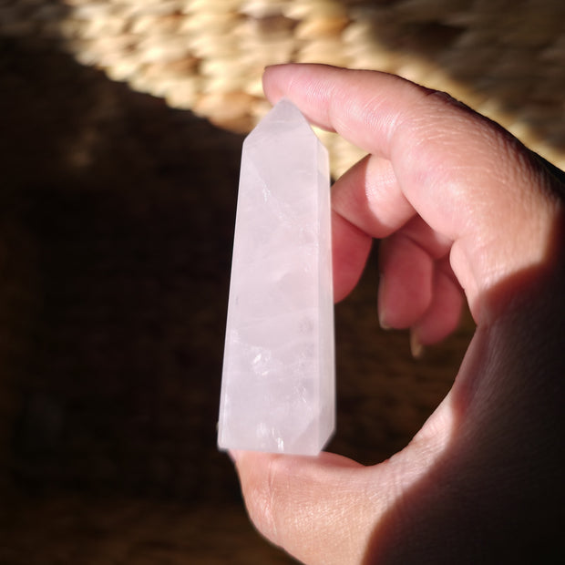 Stunning Rose Quartz Obelisk | Option B