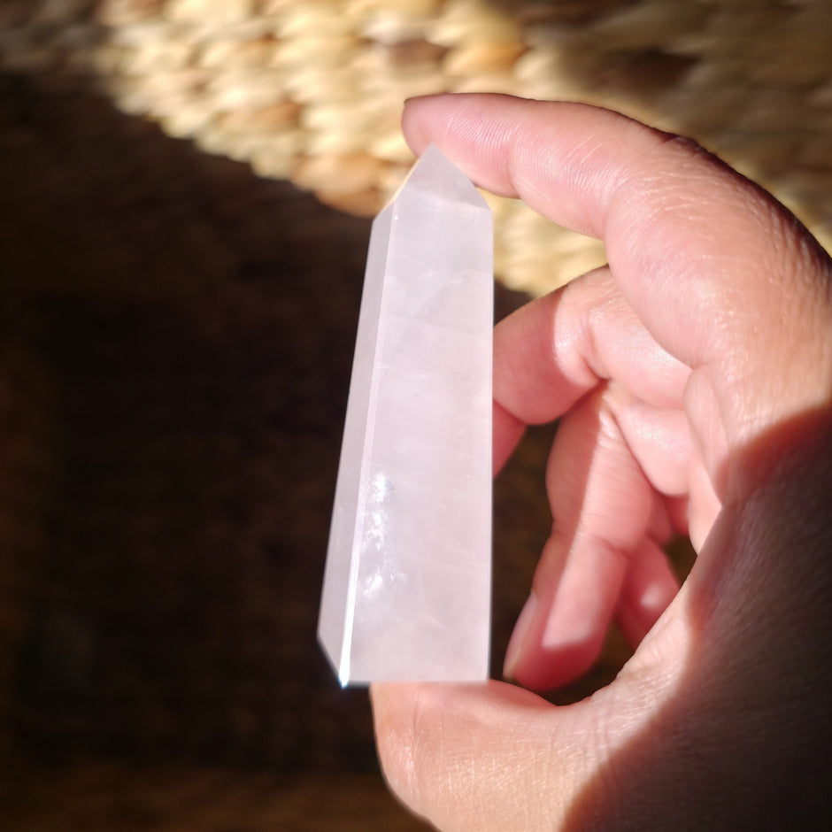 Stunning Rose Quartz Obelisk | Option B