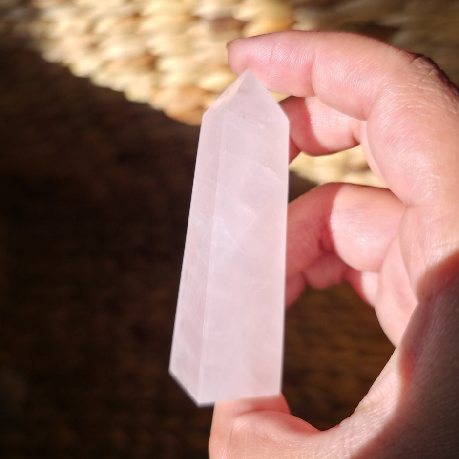 Stunning Rose Quartz Obelisk | Option B