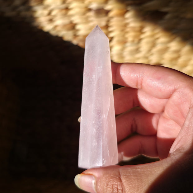Rose Quartz Obelisk | Option C