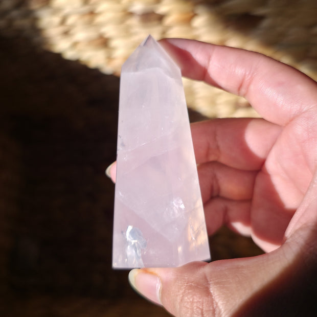 Rose Quartz Obelisk | Option D