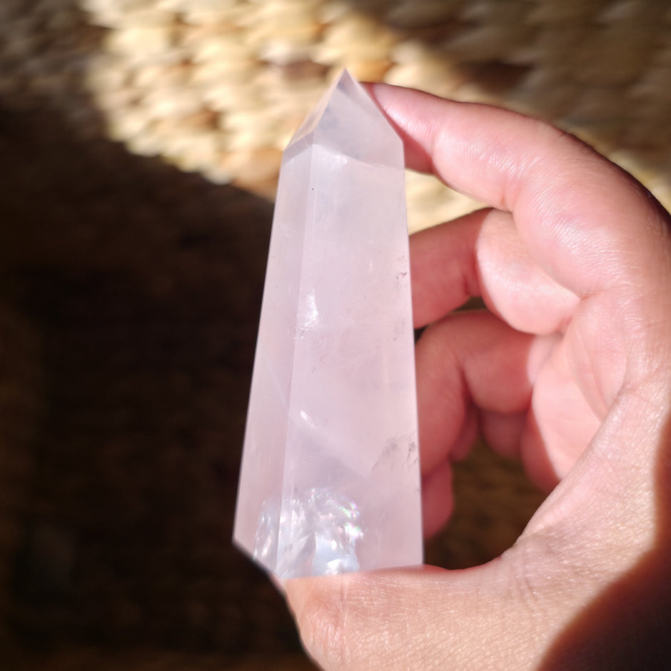 Rose Quartz Obelisk | Option D