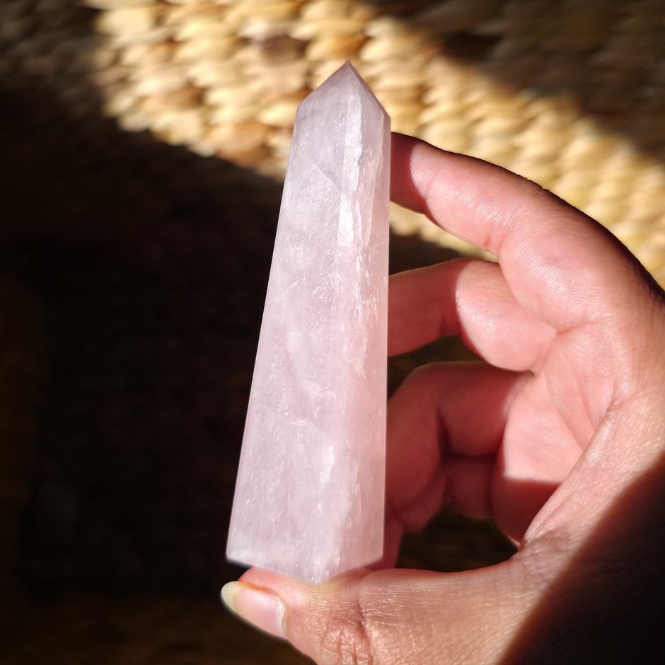 Rose Quartz Obelisk | Option E