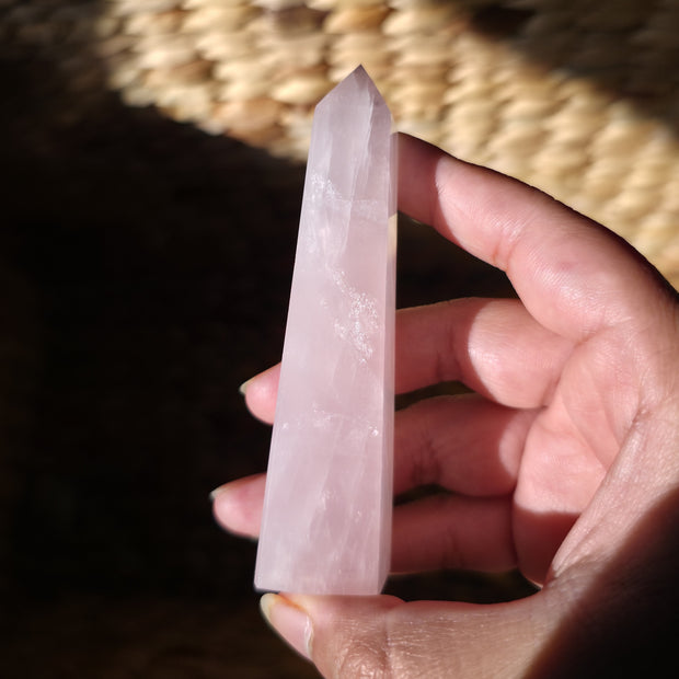 Rose Quartz Obelisk | Option E