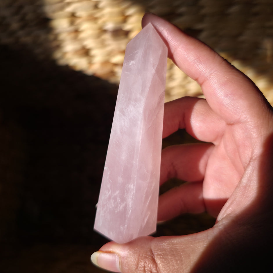 Rose Quartz Obelisk | Option E