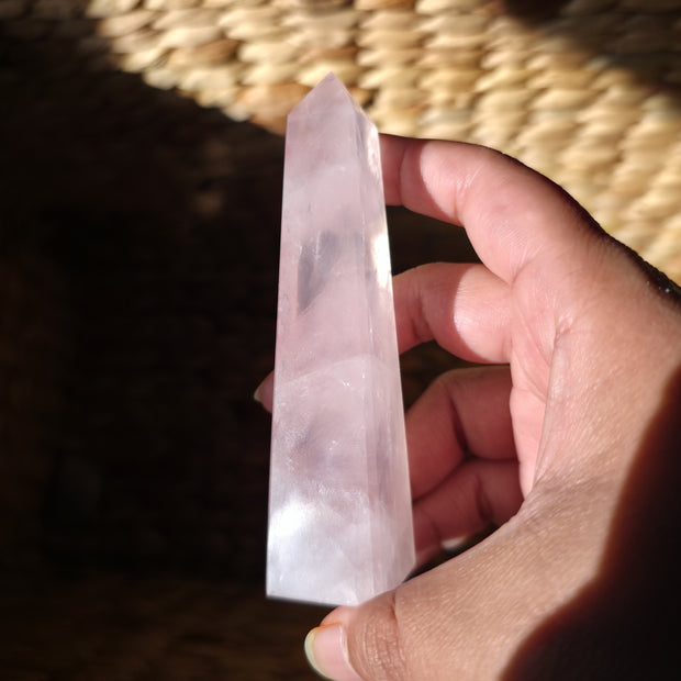 Rose Quartz Obelisk | Option F