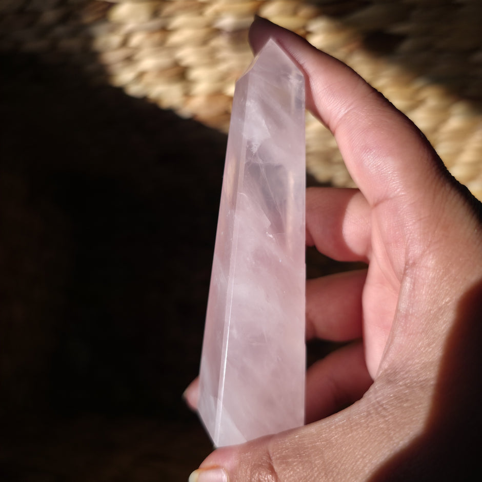 Rose Quartz Obelisk | Option F