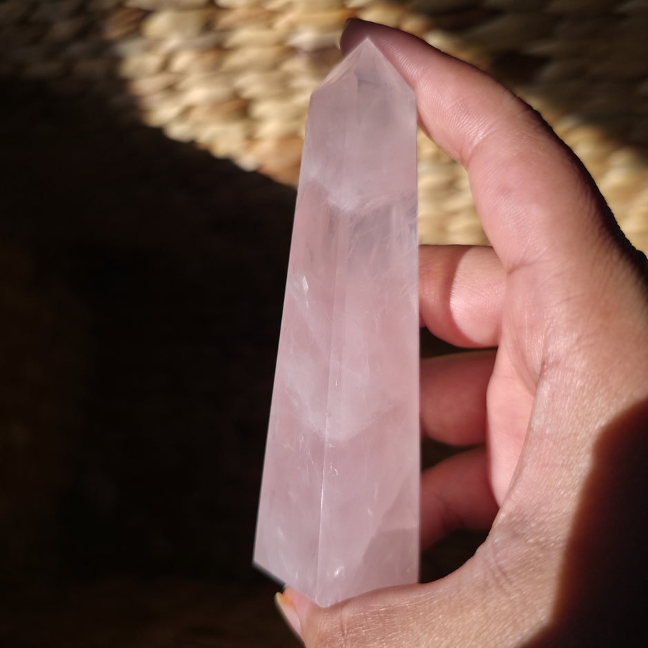 Rose Quartz Obelisk | Option F