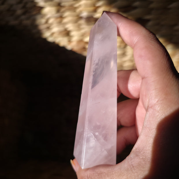 Rose Quartz Obelisk | Option F