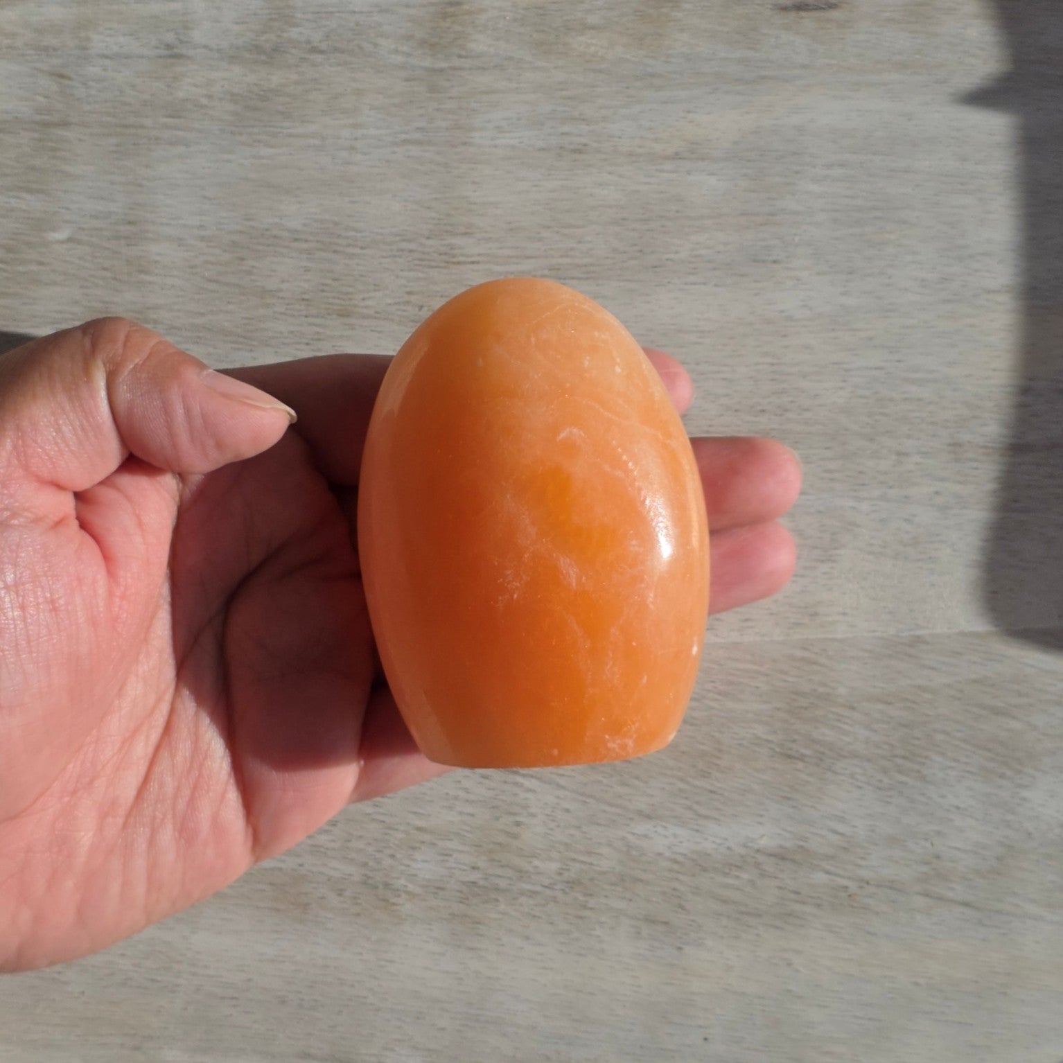 Orange Creamsicle Calcite Freeform | Option A