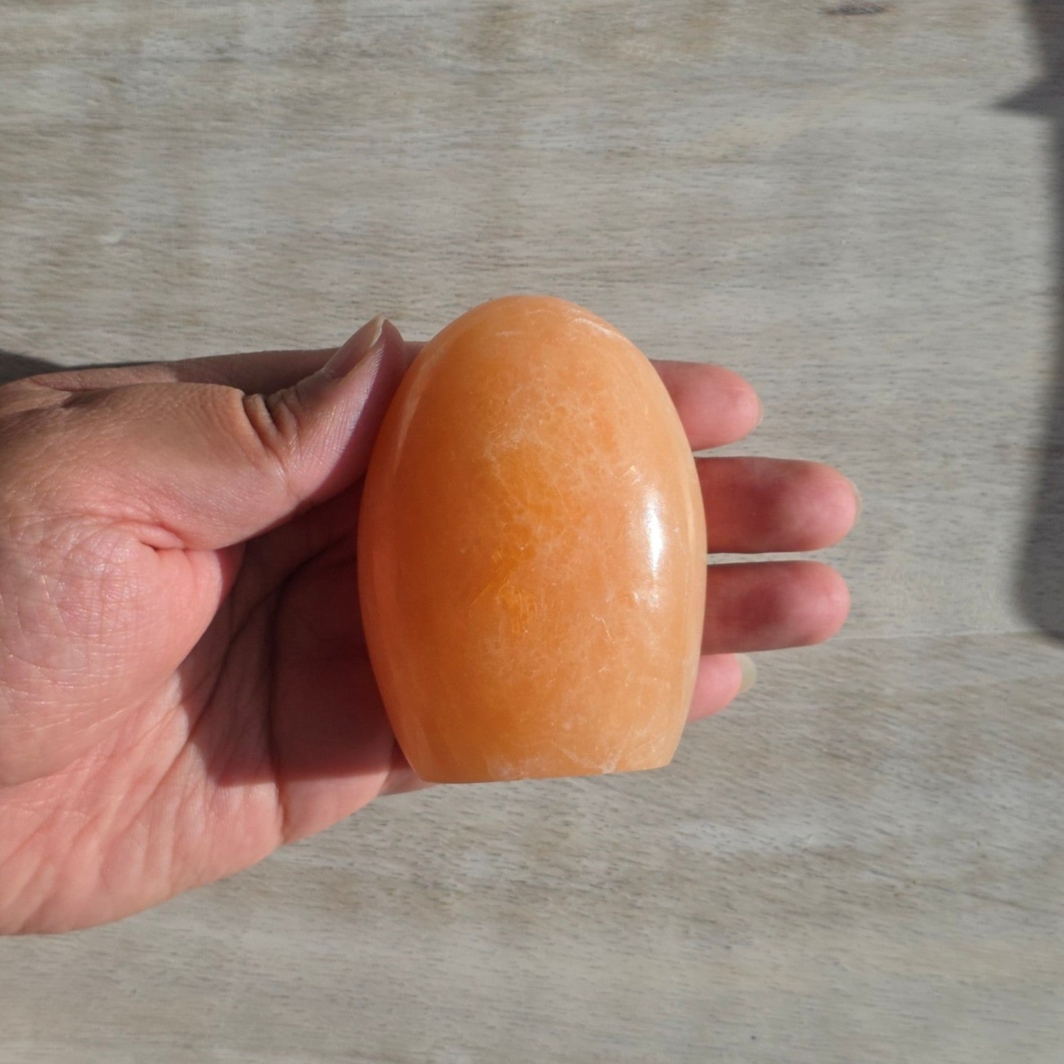 Orange Creamsicle Calcite Freeform | Option A