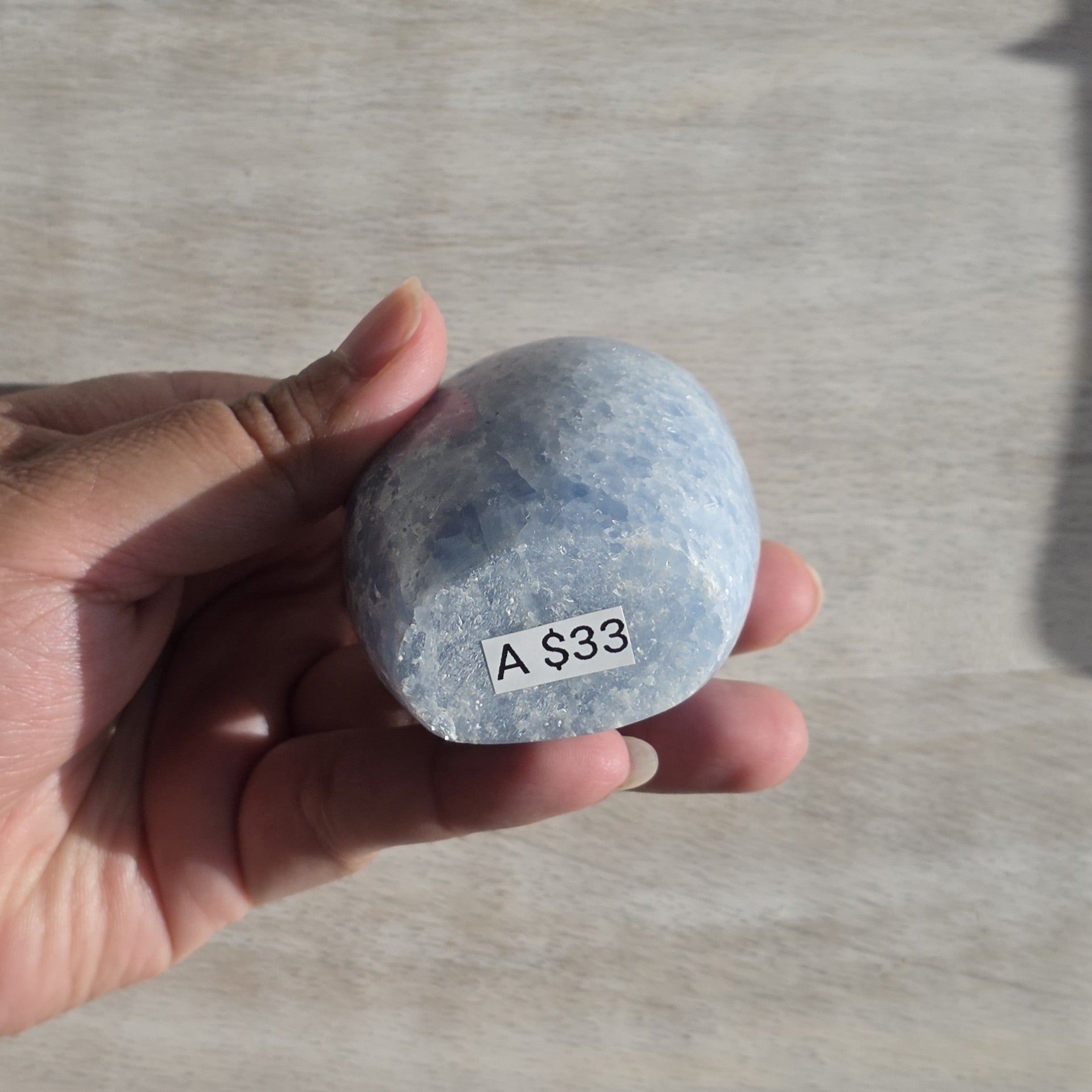 Stunning Blue Calcite Freeform | Option A