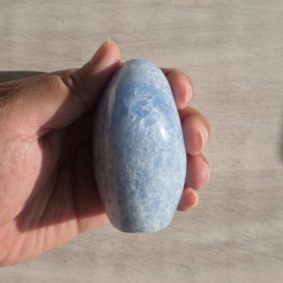 Stunning Blue Calcite Freeform | Option A