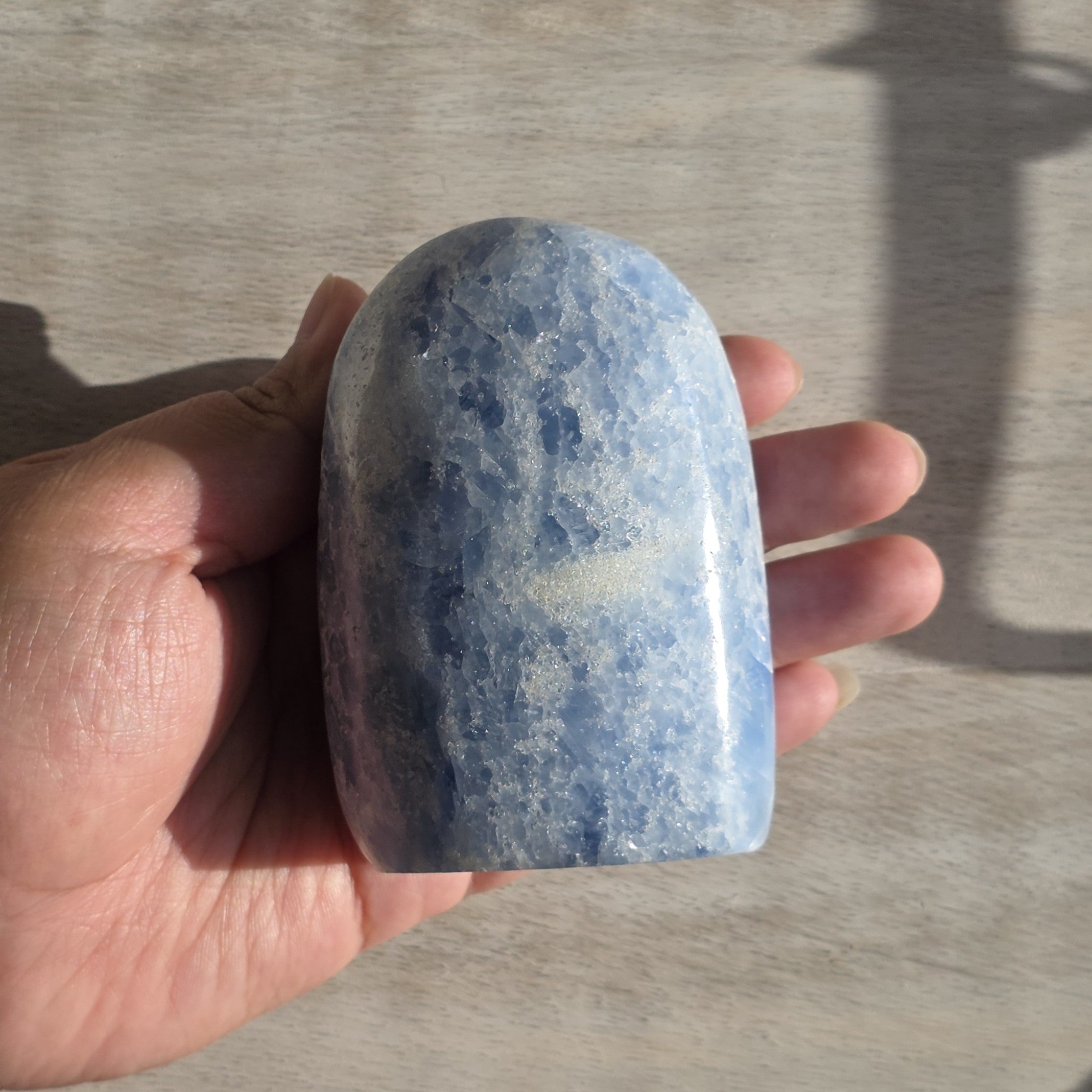 Stunning Blue Calcite Freeform | Option E