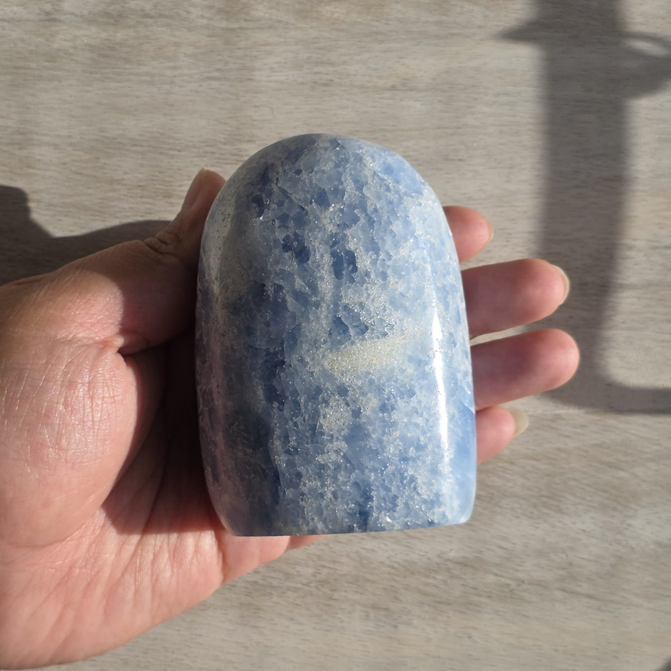 Stunning Blue Calcite Freeform | Option E
